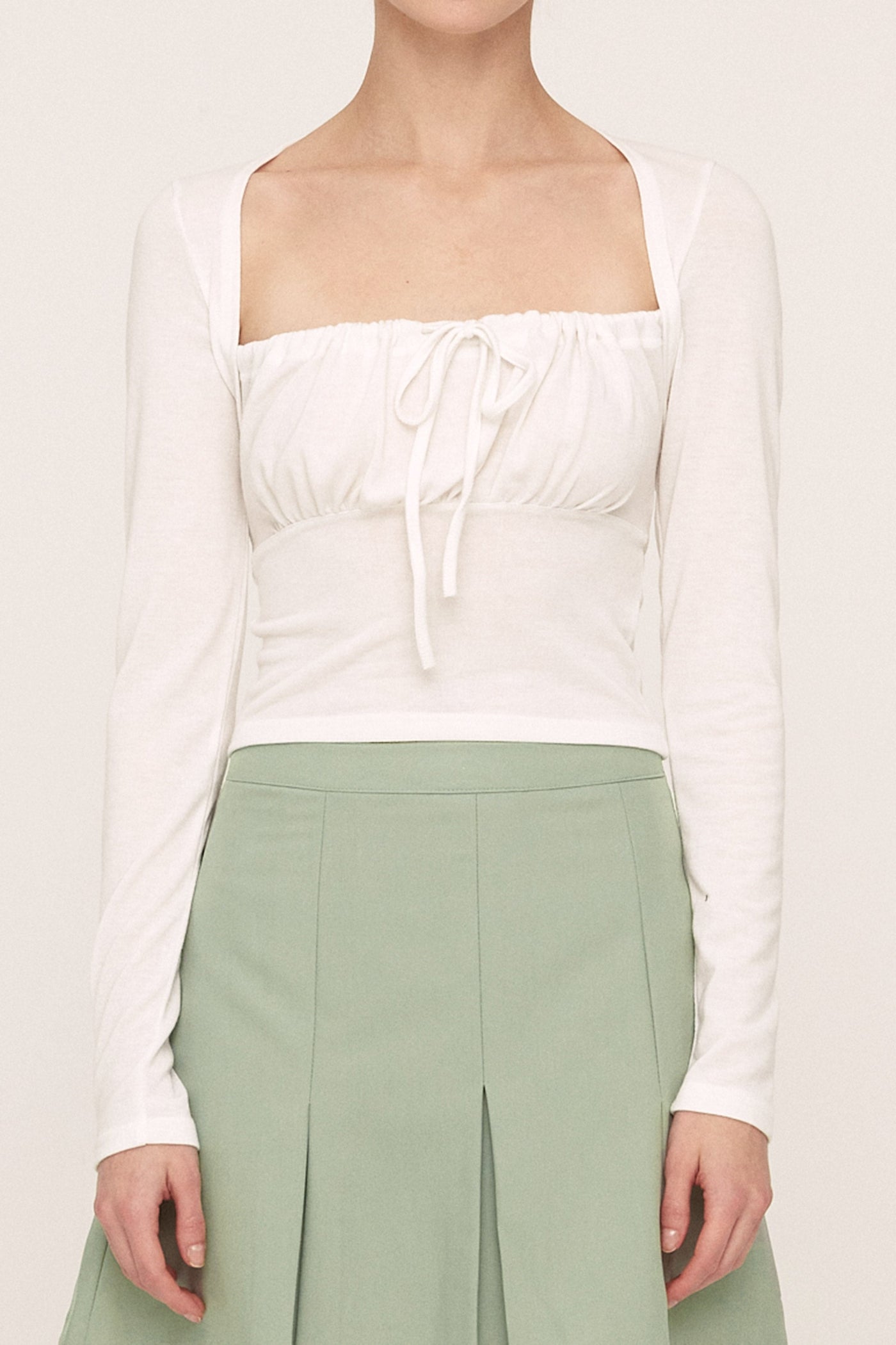 storets.com Alexis Front Ruched Top