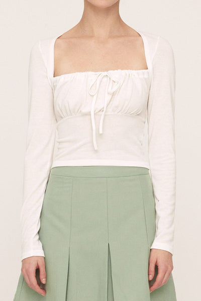 storets.com Alexis Front Ruched Top