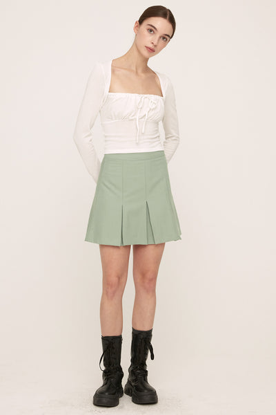 storets.com Amelia Pleated Skirt