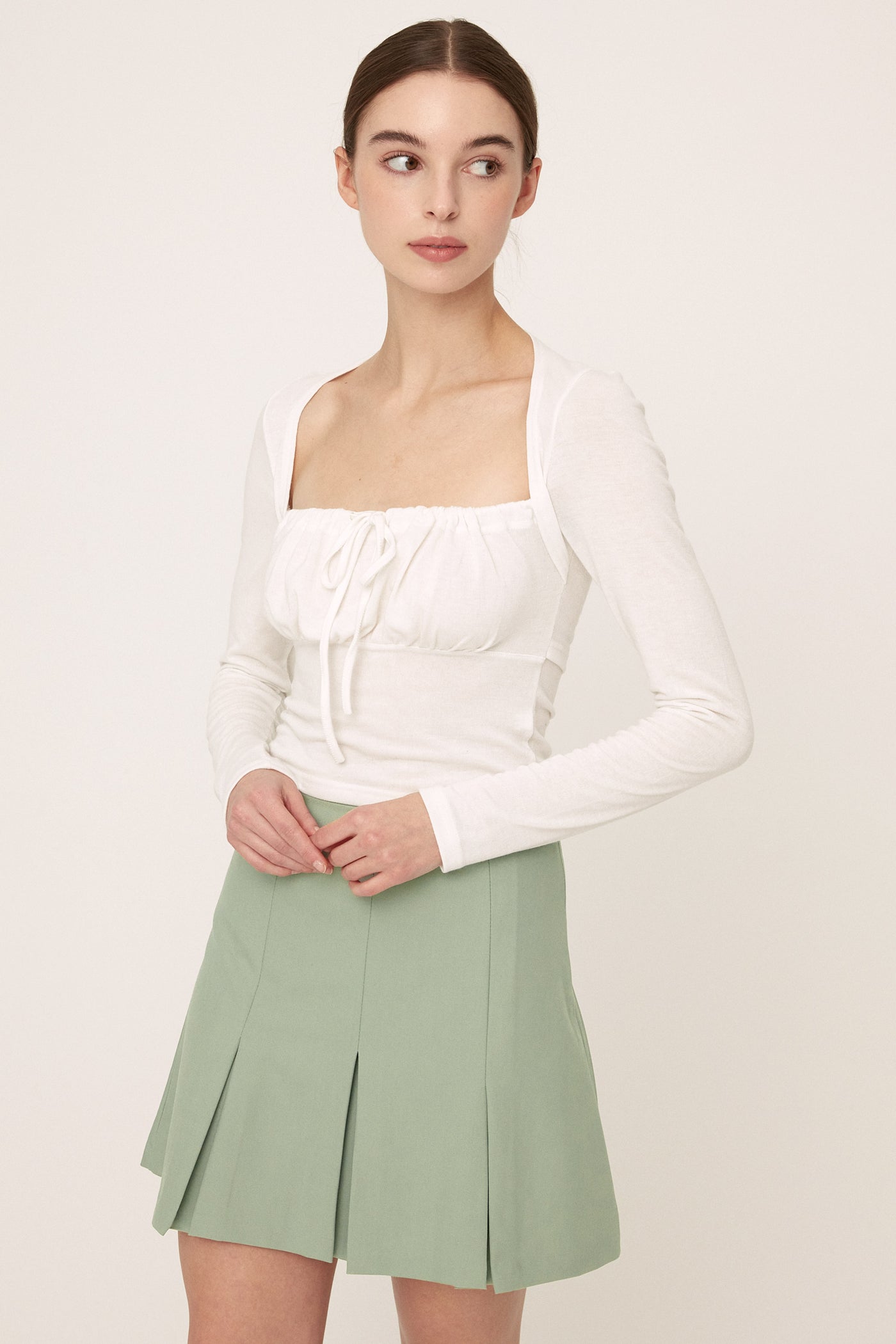 storets.com Alexis Front Ruched Top