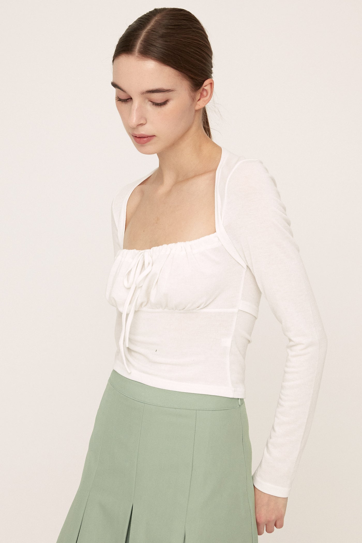 storets.com Alexis Front Ruched Top