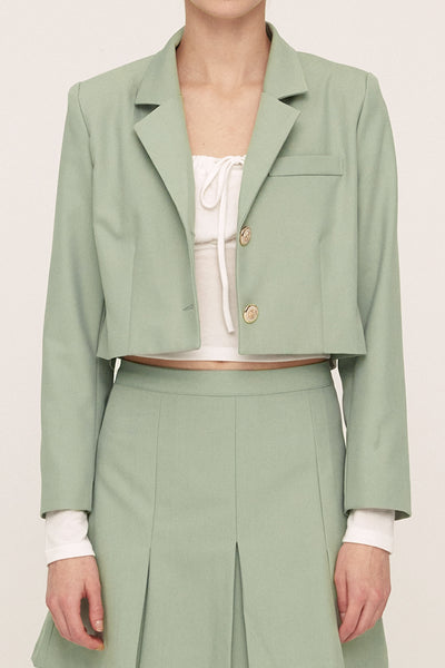 storets.com Amelia Cropped Blazer Jacket