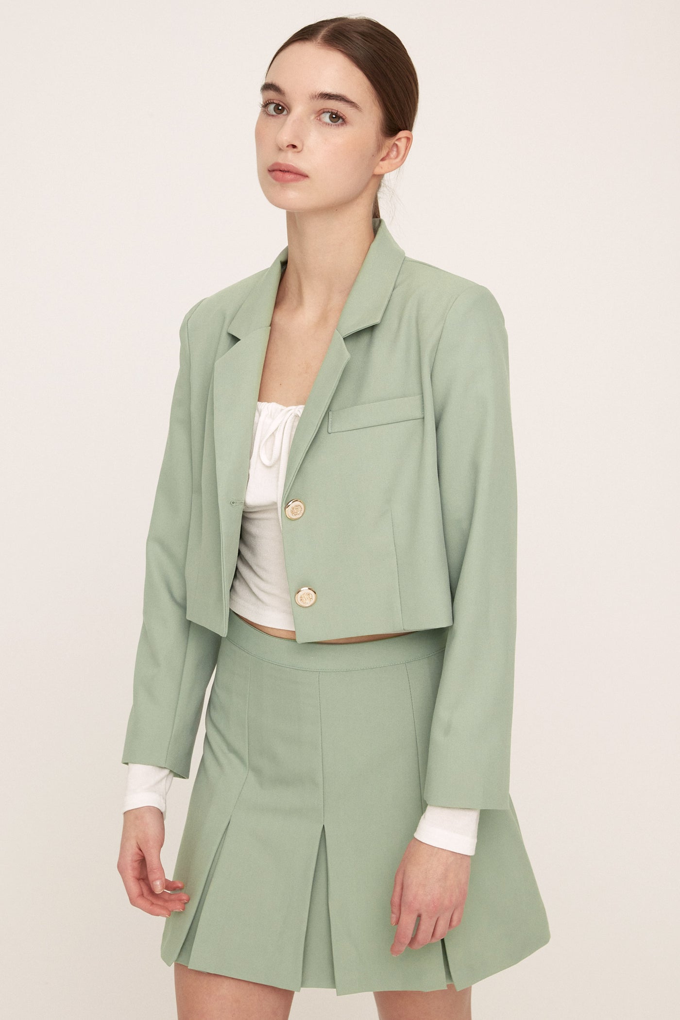 storets.com Amelia Cropped Blazer Jacket