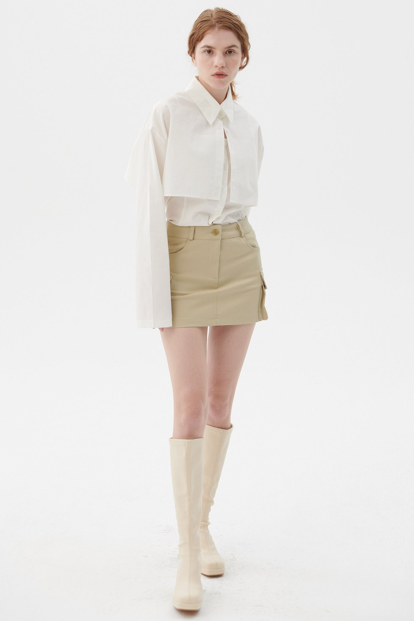 storets.com Leslie Cargo Mini Skirt
