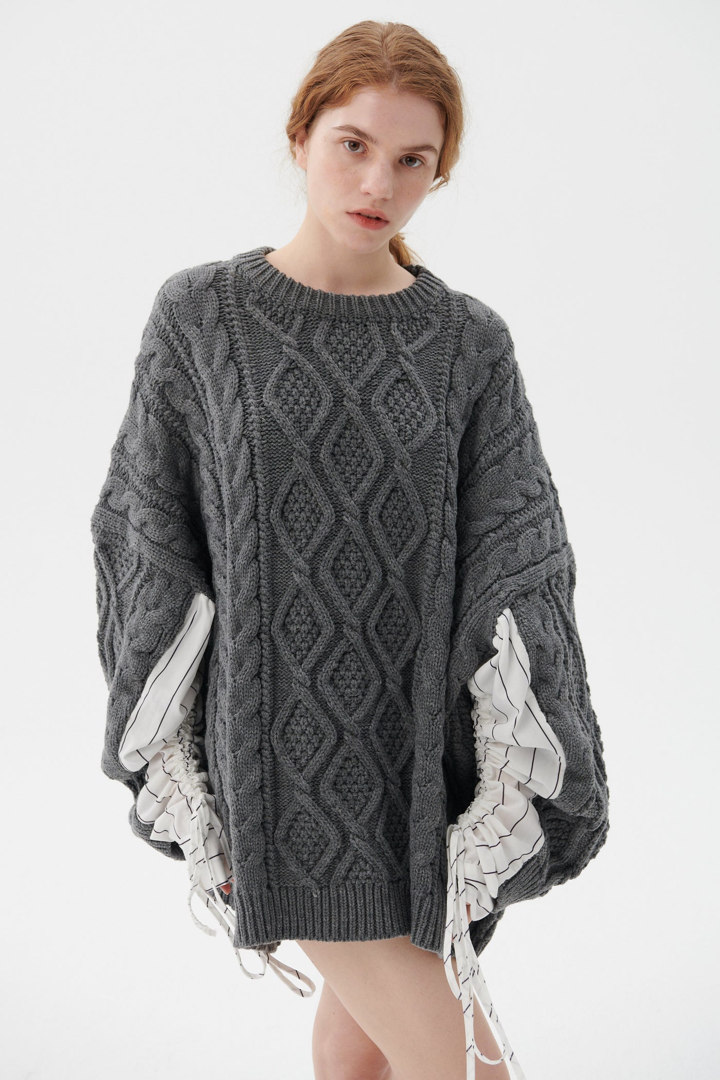 storets.com Sadie Shirt Combo Knit Pullover