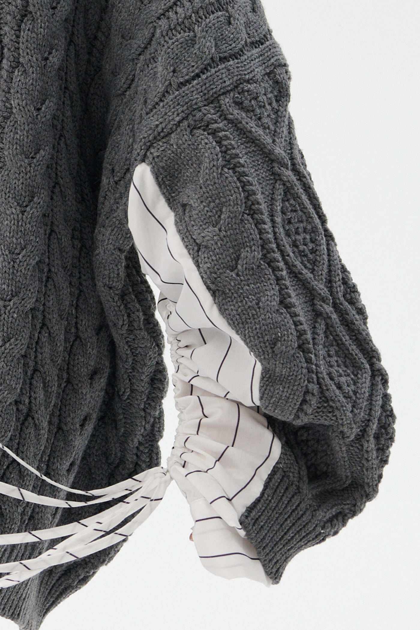 storets.com Sadie Shirt Combo Knit Pullover