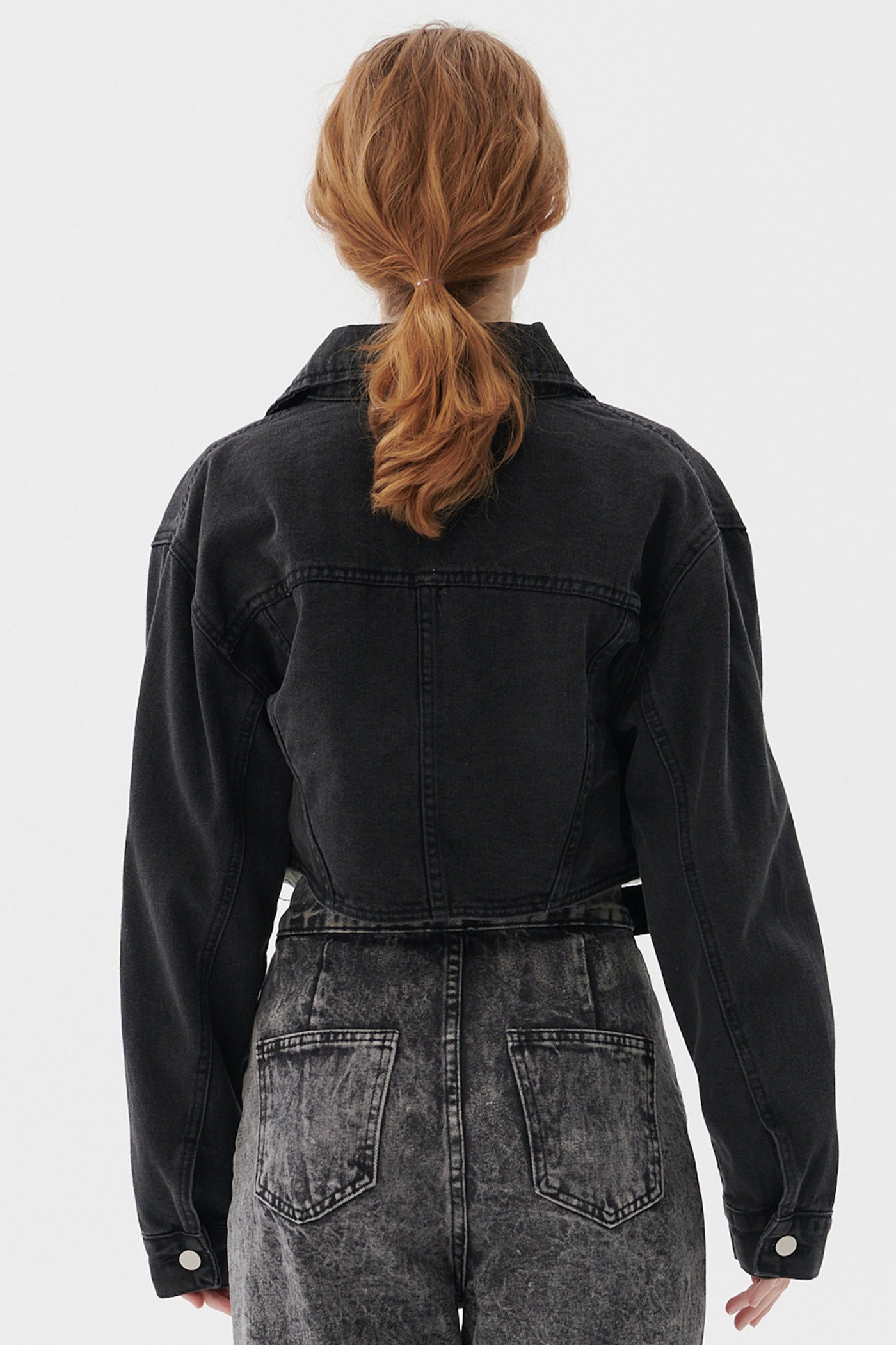 storets.com Lindsey Denim Cropped Jacket