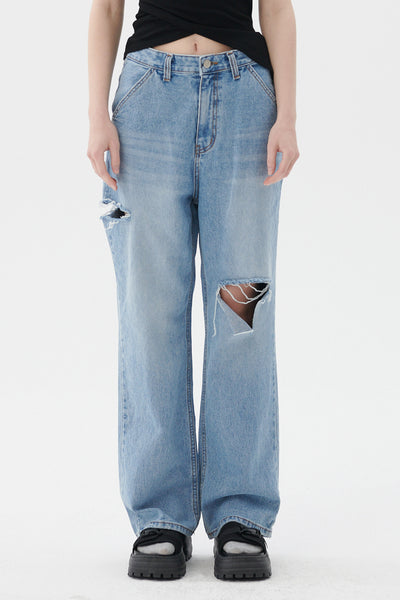 storets.com Cassidy Cutout Wide Jeans