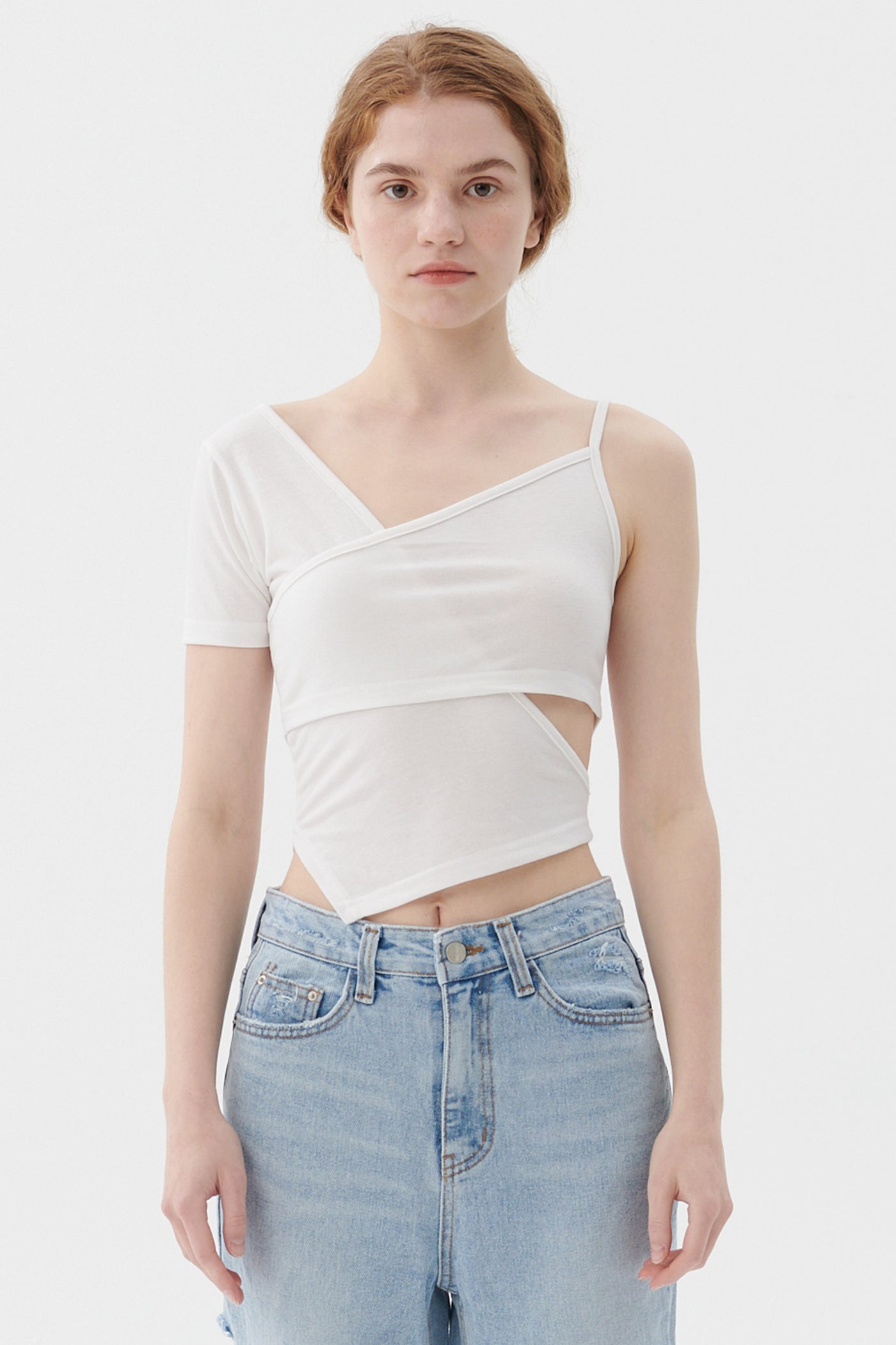 storets.com Raine Layered Cutout Top