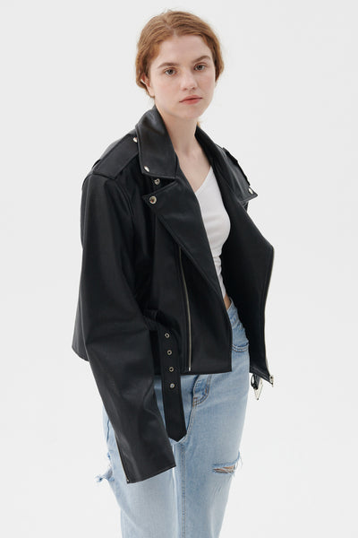 storets.com Megan Oversized Rider Jacket