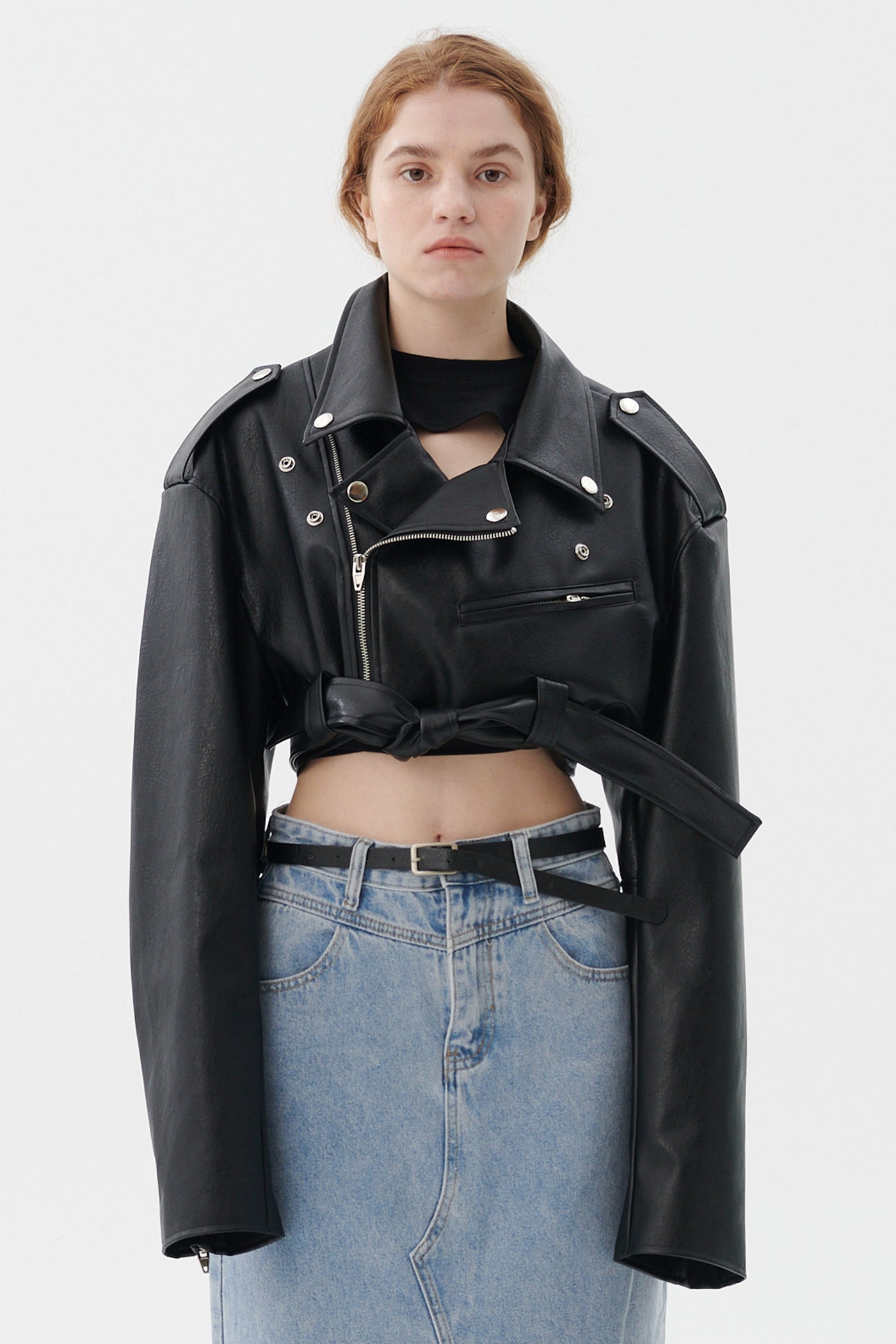 storets.com Emma Cropped Rider Jacket