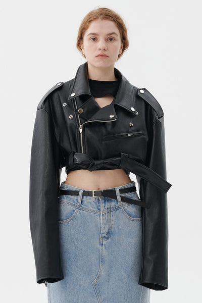 storets.com Emma Cropped Rider Jacket
