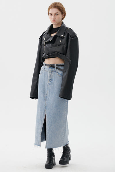storets.com Emma Cropped Rider Jacket