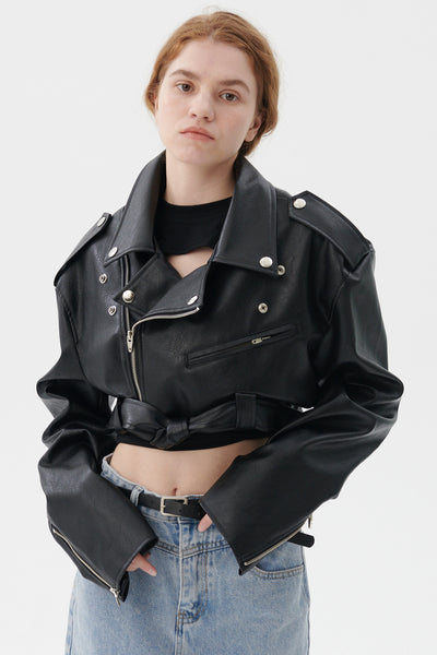 storets.com Emma Cropped Rider Jacket