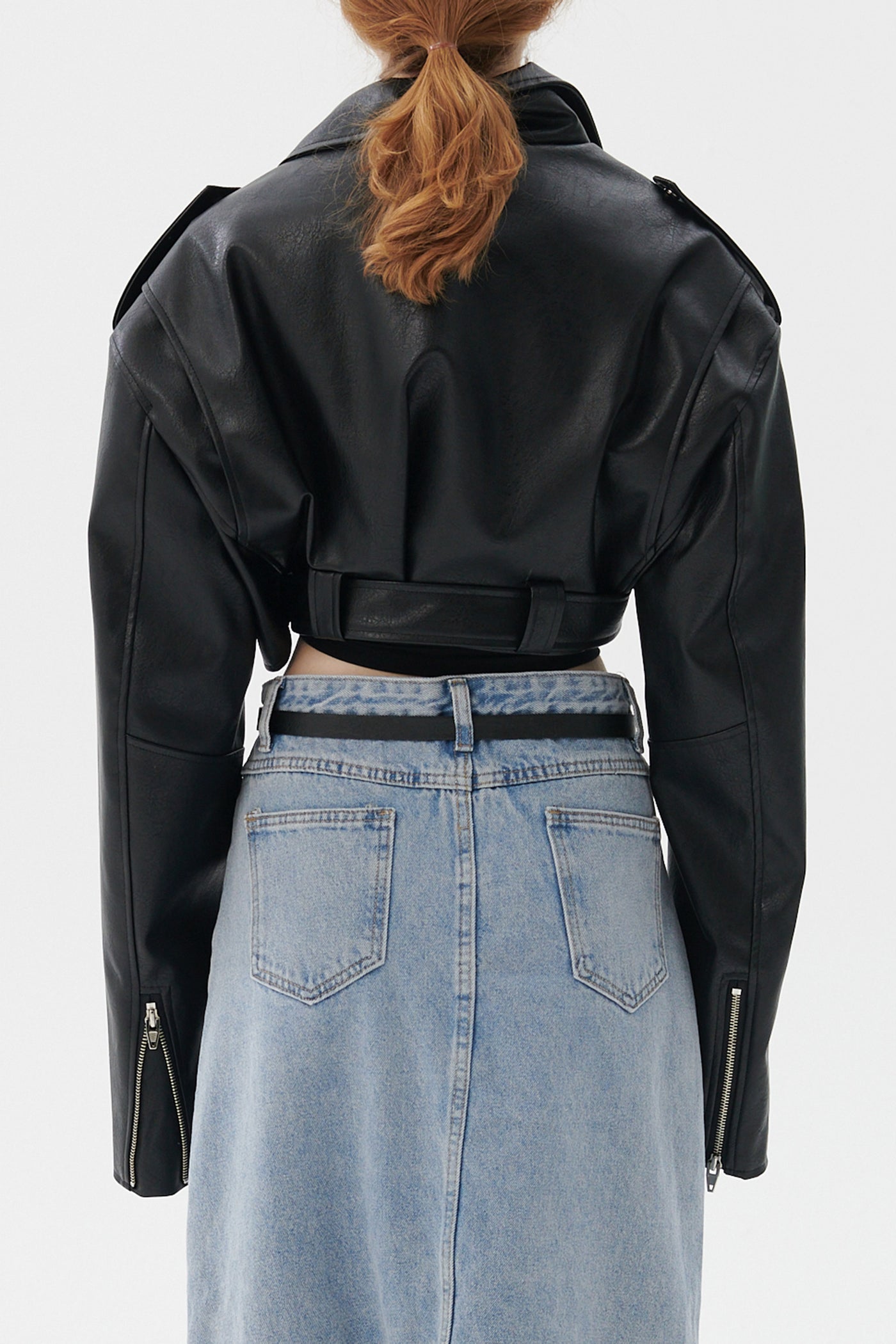 storets.com Emma Cropped Rider Jacket