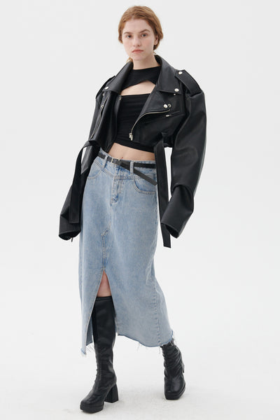 storets.com Emma Cropped Rider Jacket