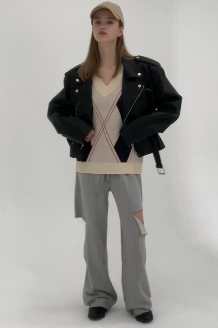 Megan Oversized Rider Jacket