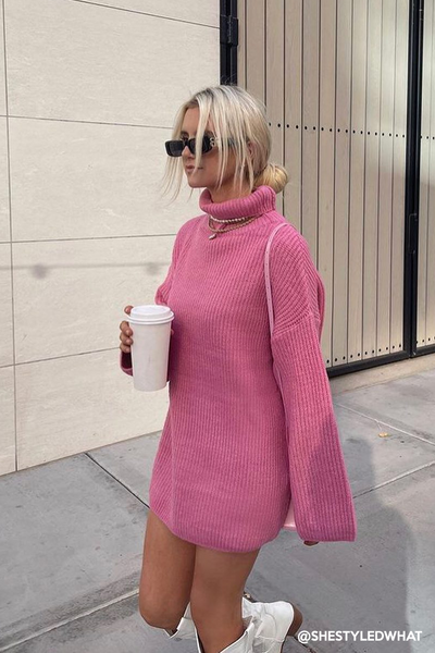 storets.com Serena Turtleneck Oversized Sweater