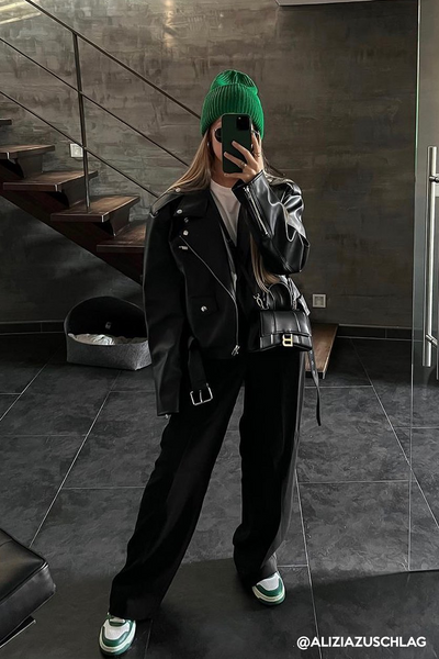 storets.com Emma Pleather Rider Jacket