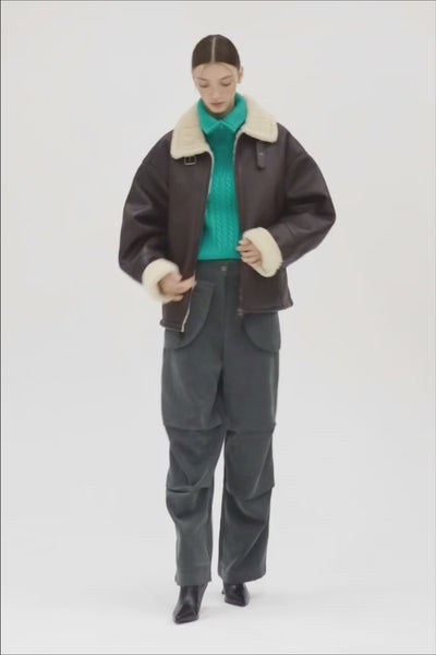 Cia Oversized Aviator Jacket