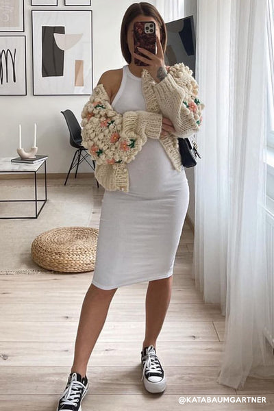 storets.com Lily Floral Embroidered Knit Cardigan