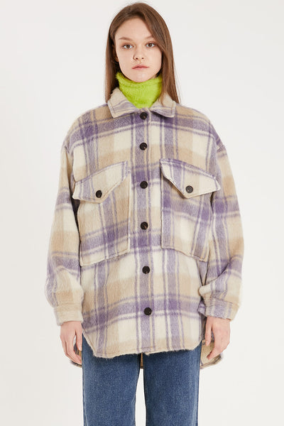 storets.com Gia Oversized Fuzzy Shacket