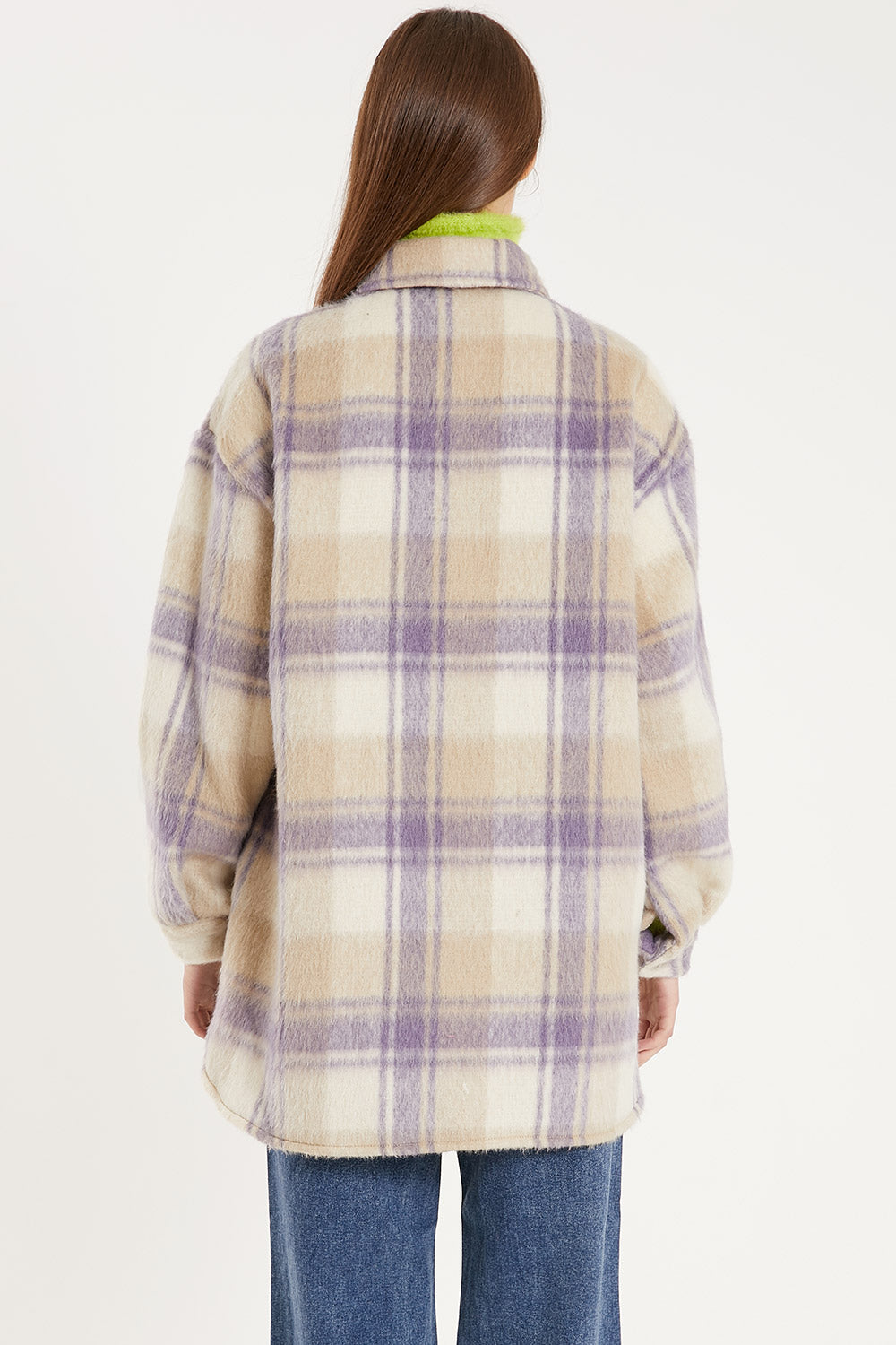 storets.com Gia Oversized Fuzzy Shacket