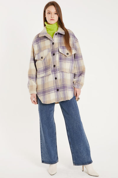 storets.com Gia Oversized Fuzzy Shacket