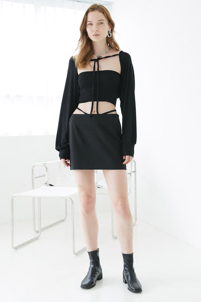 storets.com Hailey Low Rise Skirt w/String