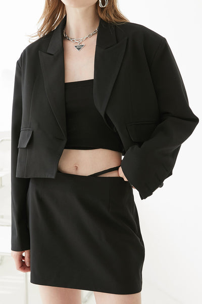 storets.com Hailey Oversized Cropped Jacket
