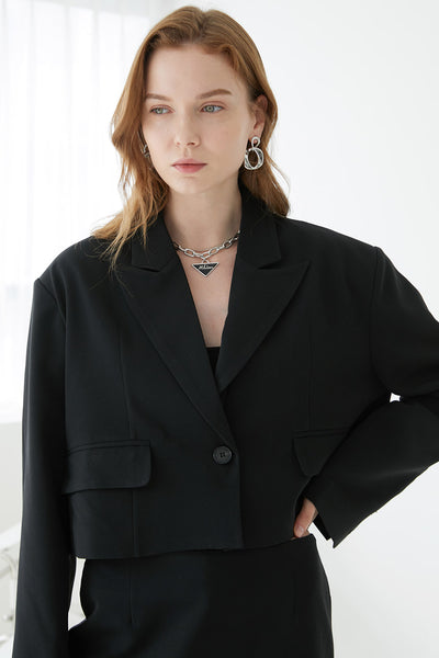 storets.com Hailey Oversized Cropped Jacket