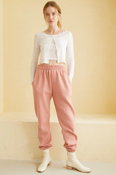 storets.com Lexi Brushed Joggers