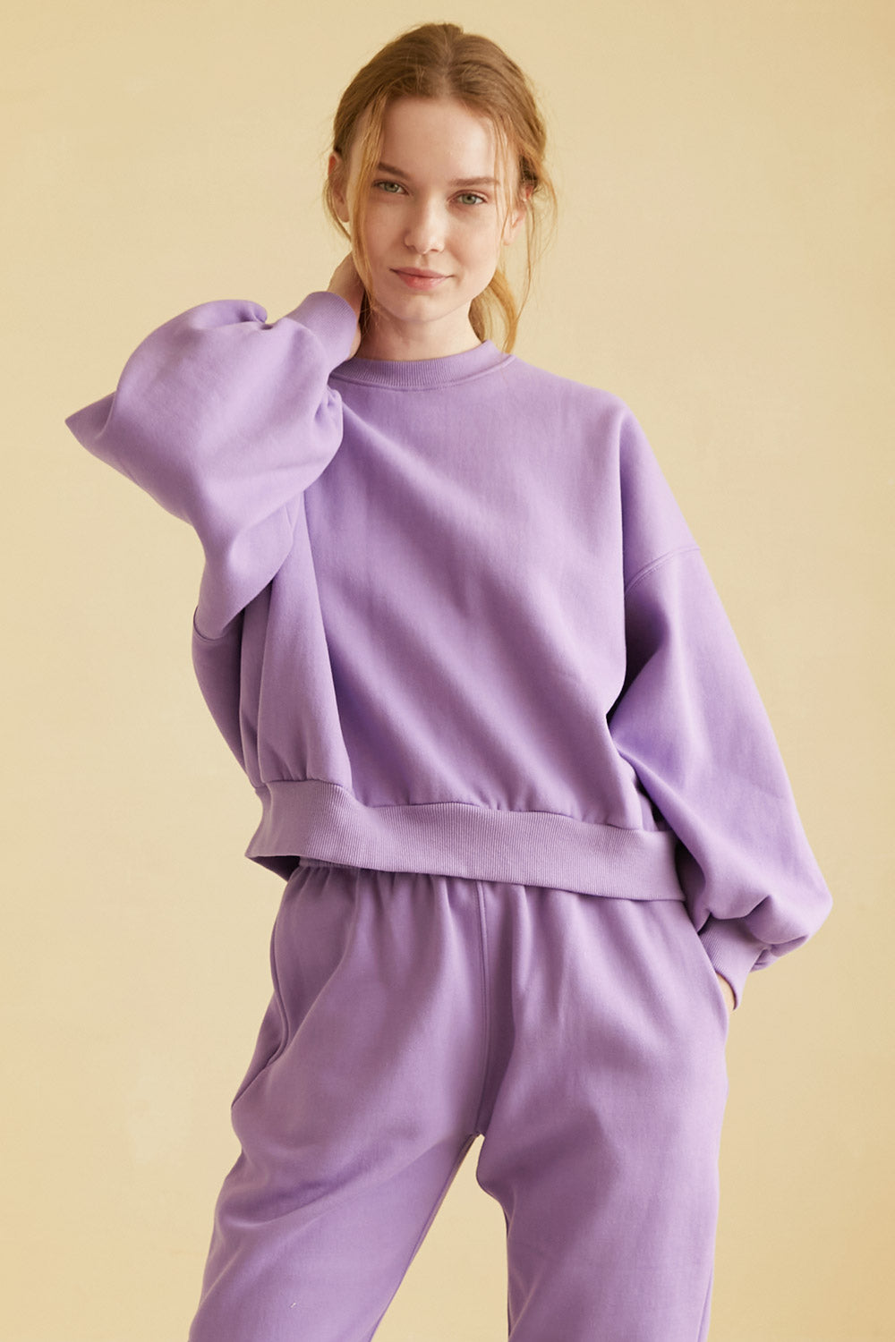 storets.com Lexi Brushed Oversized Sweatshirt