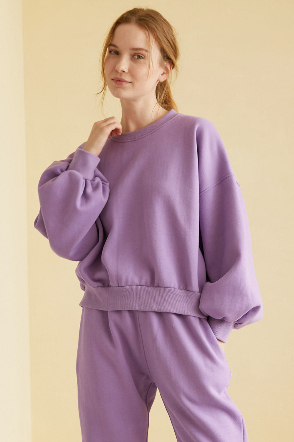 storets.com Lexi Brushed Oversized Sweatshirt