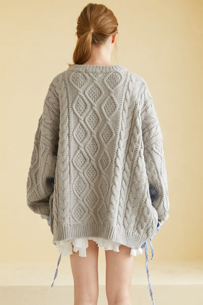 storets.com Sadie Shirt Combo Knit Pullover