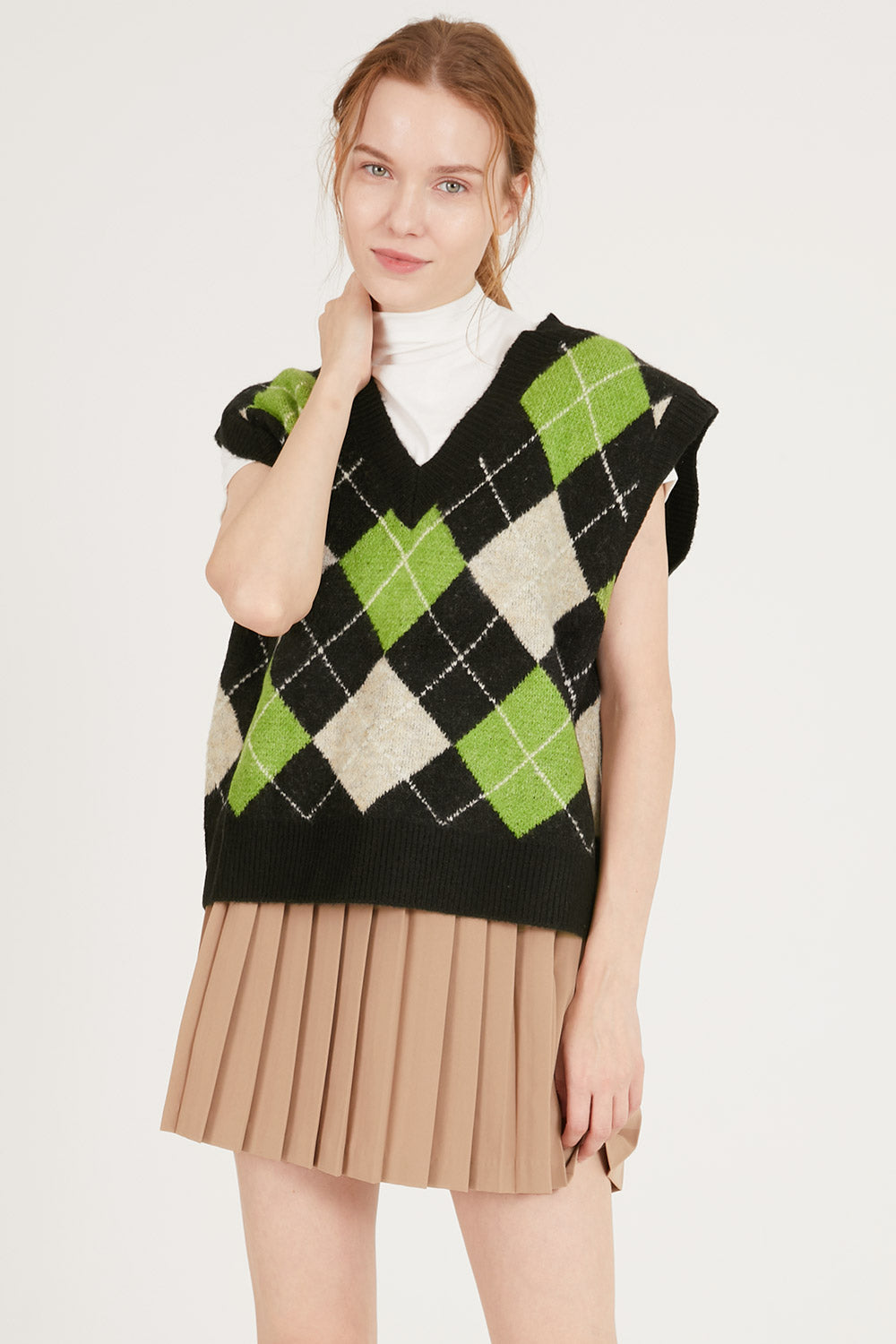 storets.com Mandy Argyle Sweater Vest