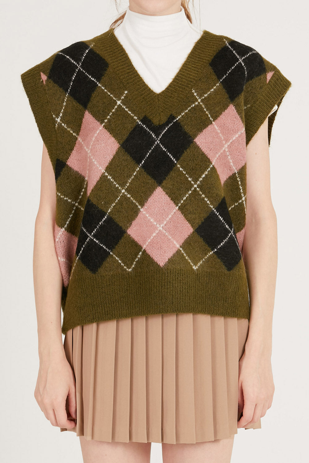 storets.com Mandy Argyle Sweater Vest