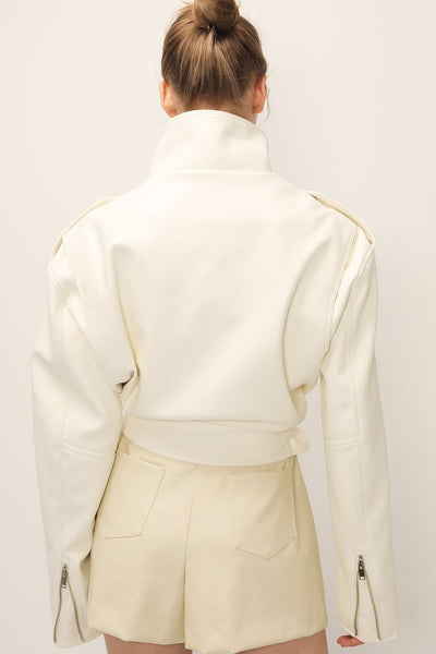 storets.com Emma Pleather Rider Jacket