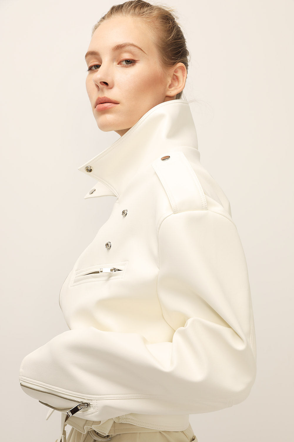 storets.com Emma Pleather Rider Jacket