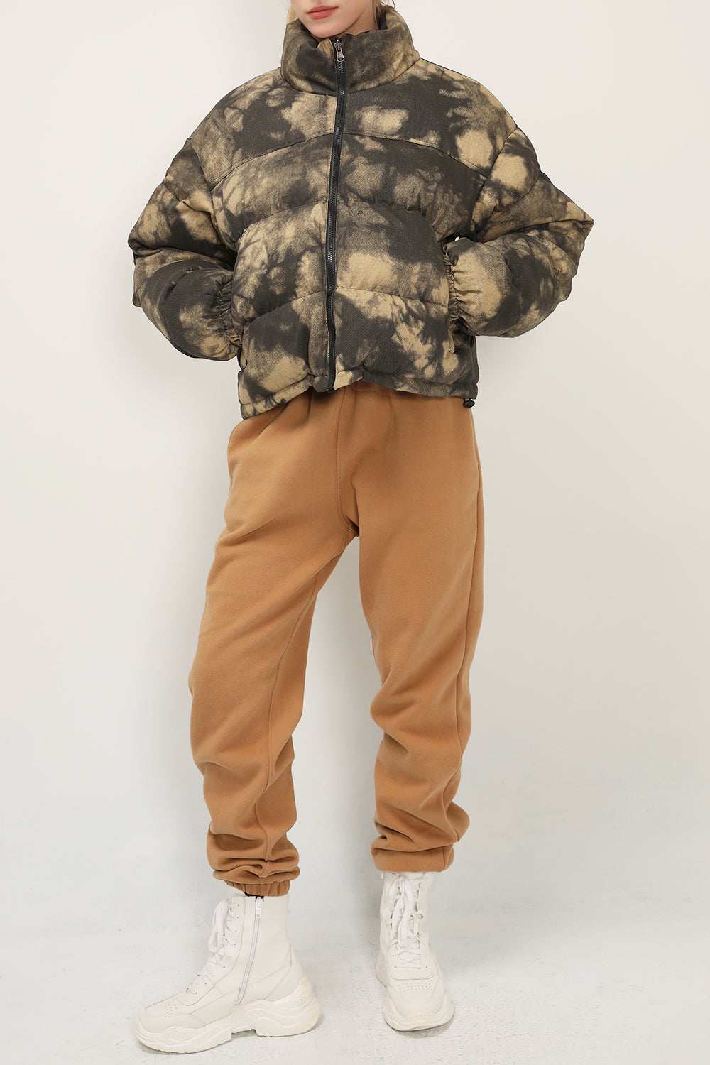 storets.com Hazel Reversible Printed Puffer Jacket