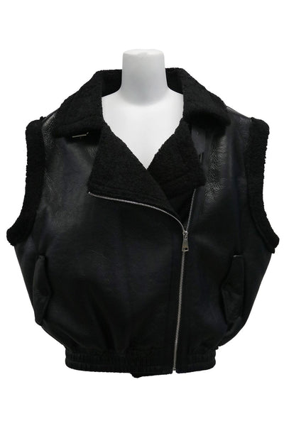 storets.com Arya Faux Shearling Vest