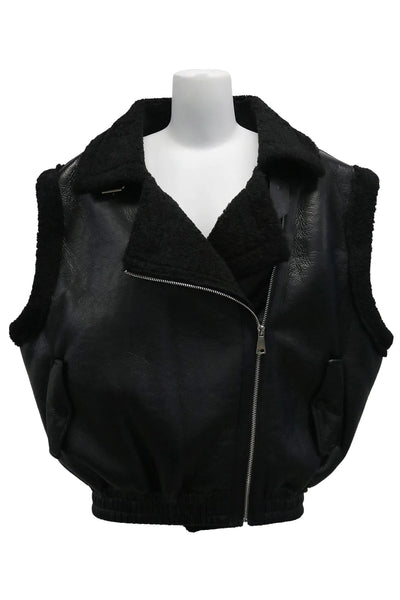 storets.com Arya Faux Shearling Vest
