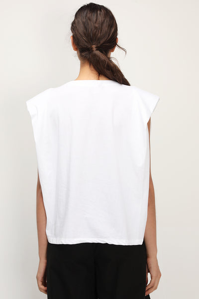 storets.com Elena Padded Shoulder T-shirt