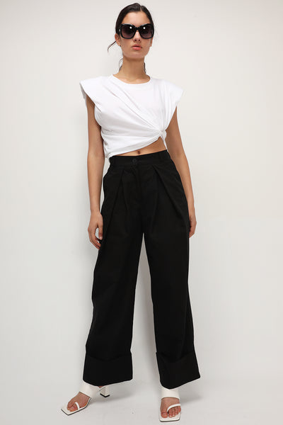 storets.com Elena Padded Shoulder T-shirt