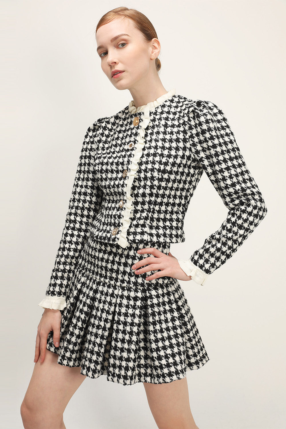 storets.com Andrea Houndstooth Skort