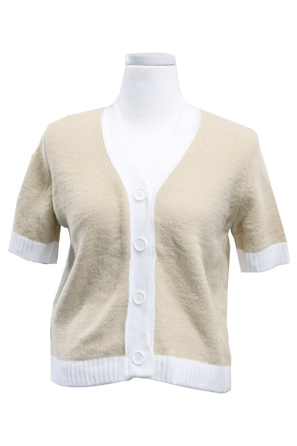 storets.com Lucy Contrast Trim Cardigan