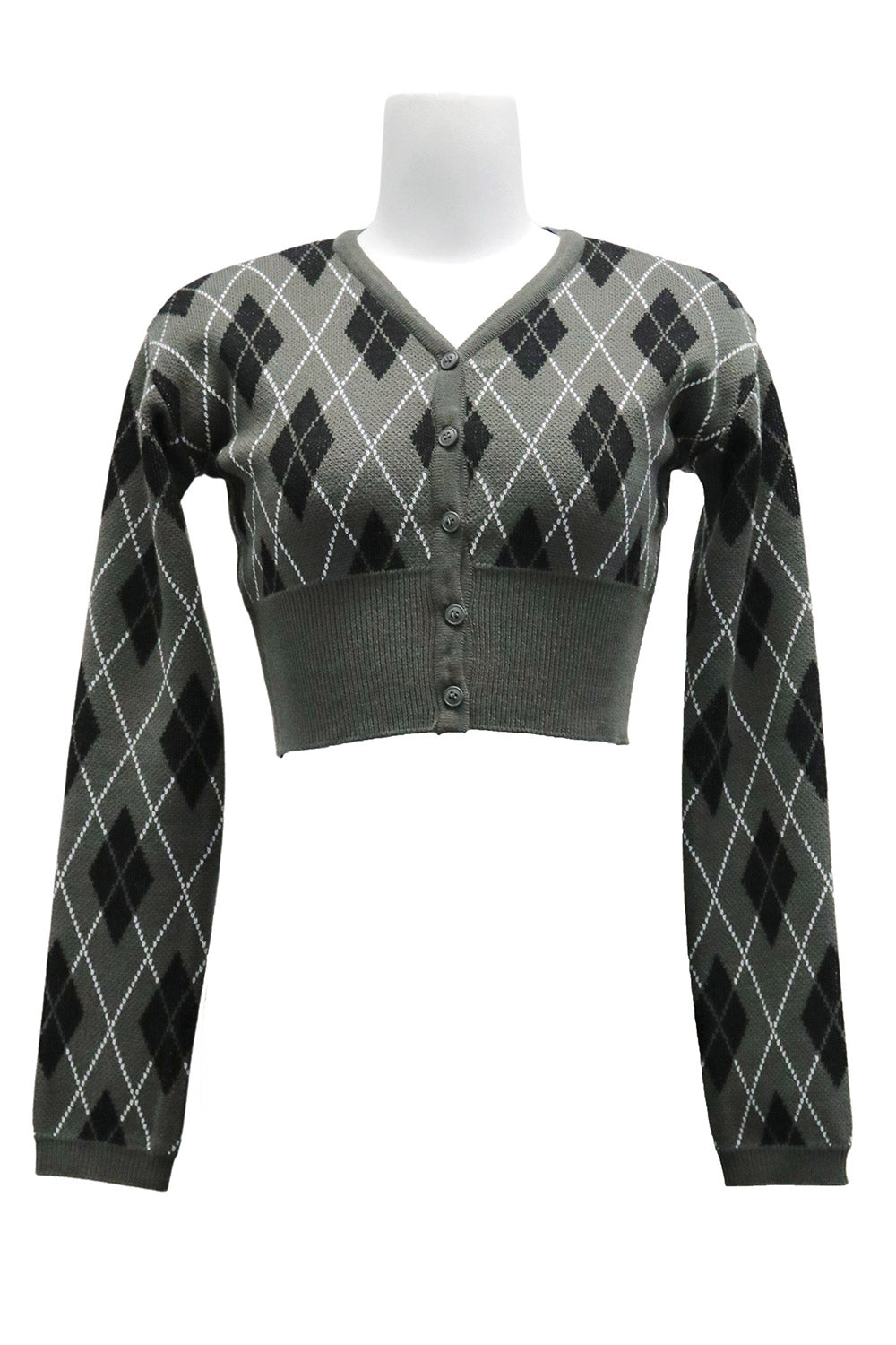 storets.com Loretta Highteen Argyle Cardigan