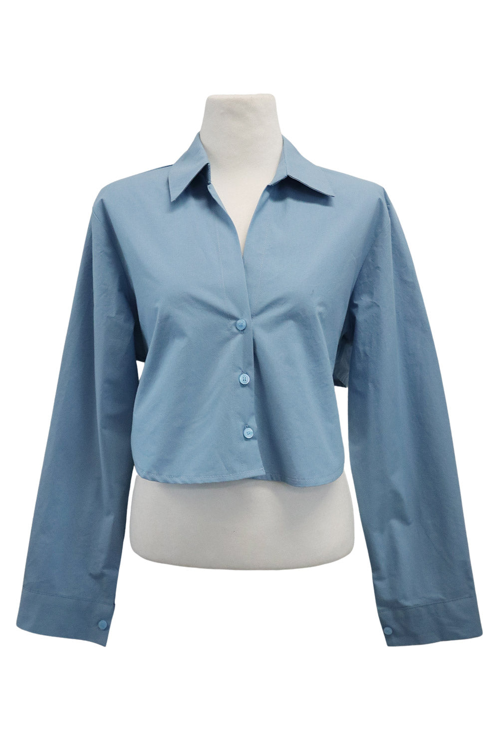 storets.com Mila Back String Crop Shirt