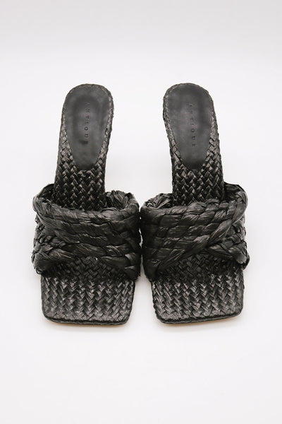 storets.com Liz Woven Raffia Sandals