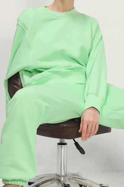 storets.com Luz Padded Shoulder Sweatshirt